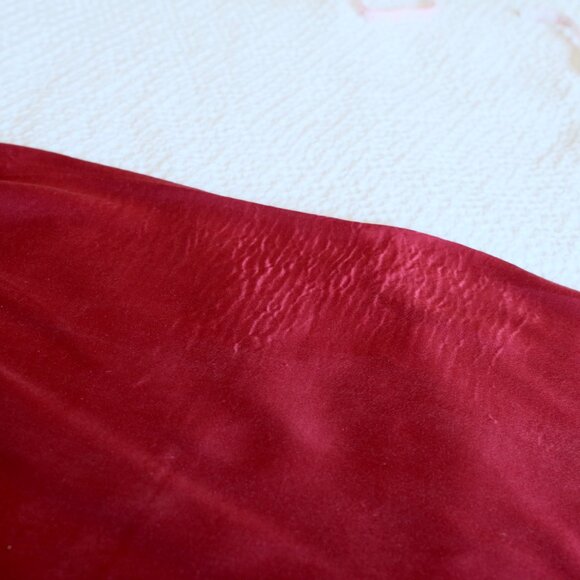 LILYSILK 100% Mulberry Silk Red Pajamas Long Sleeves Pants Set - Picture 13 of 16